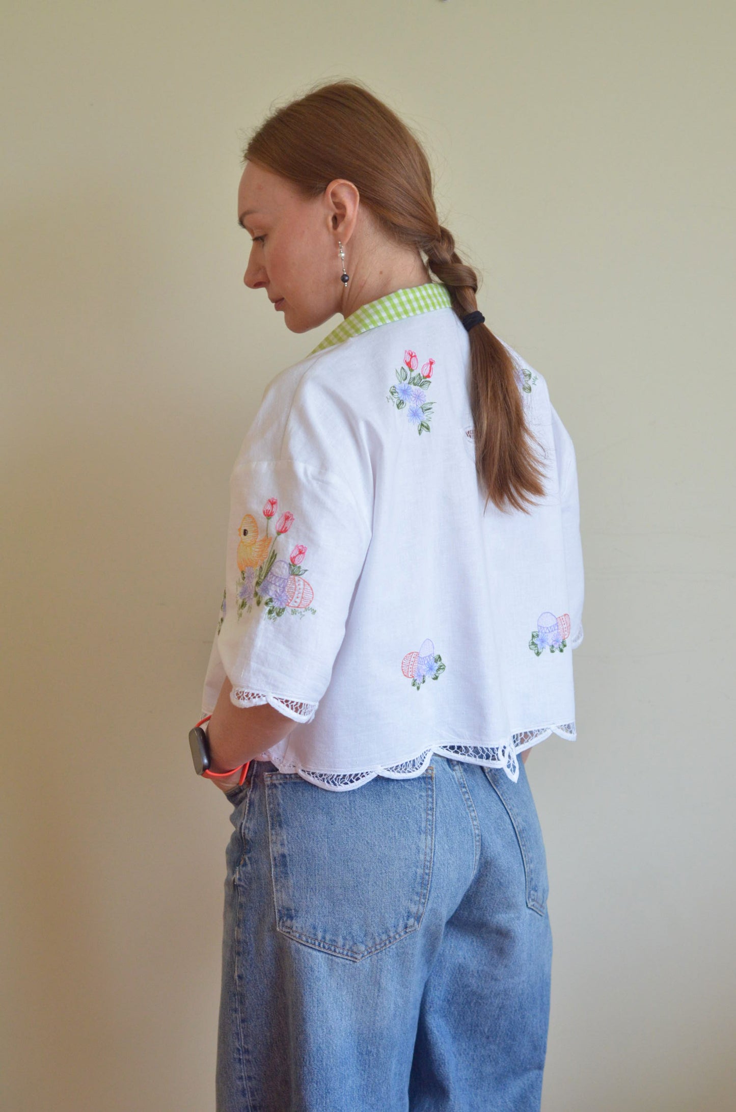 Shirt with Embroidery