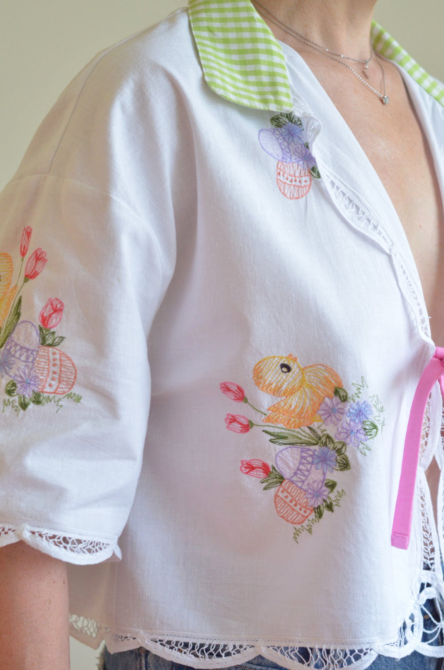Shirt with Embroidery