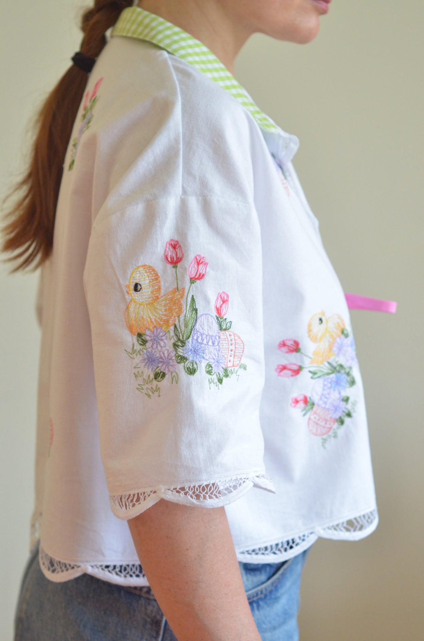 Shirt with Embroidery