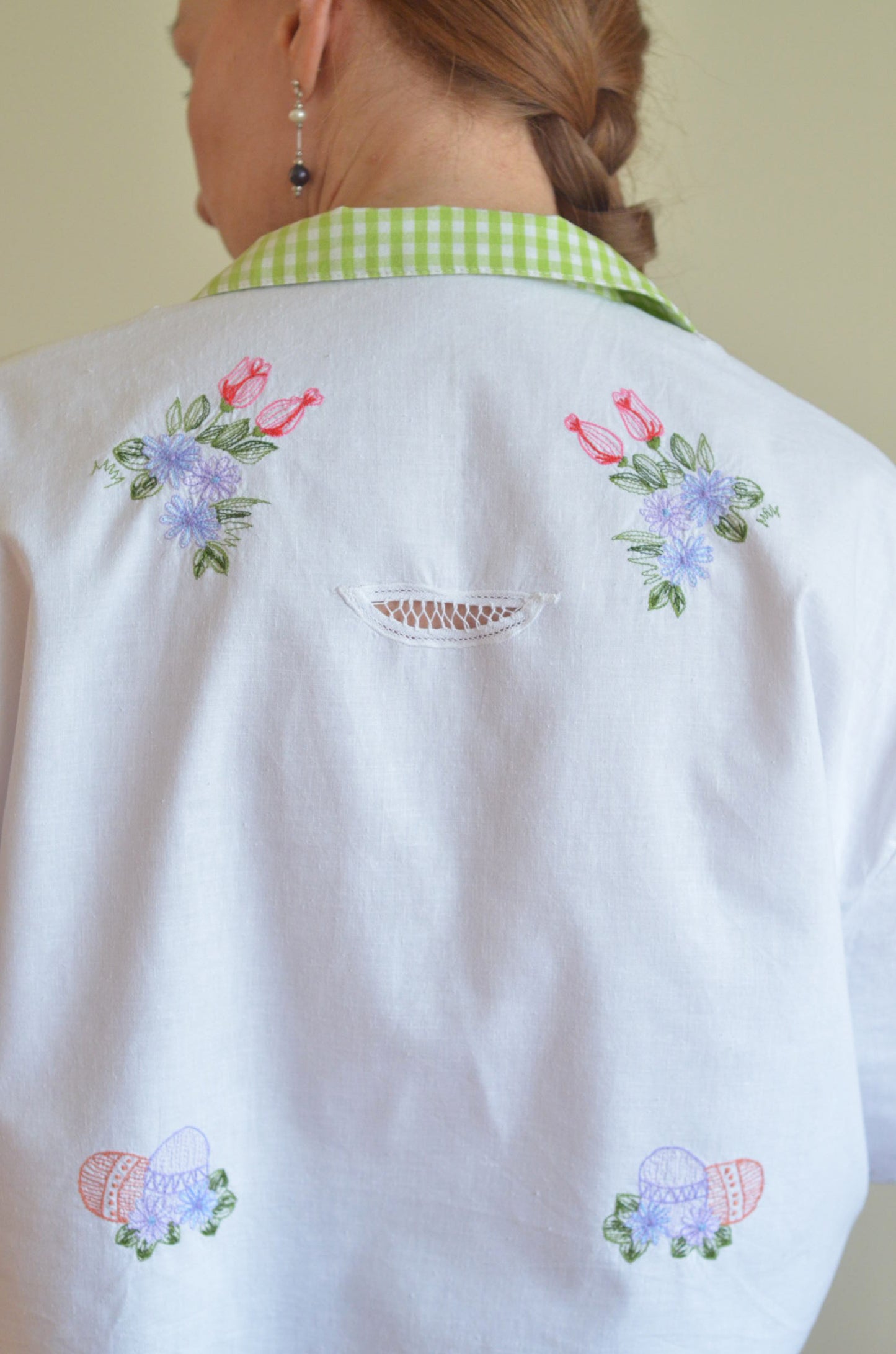 Shirt with Embroidery