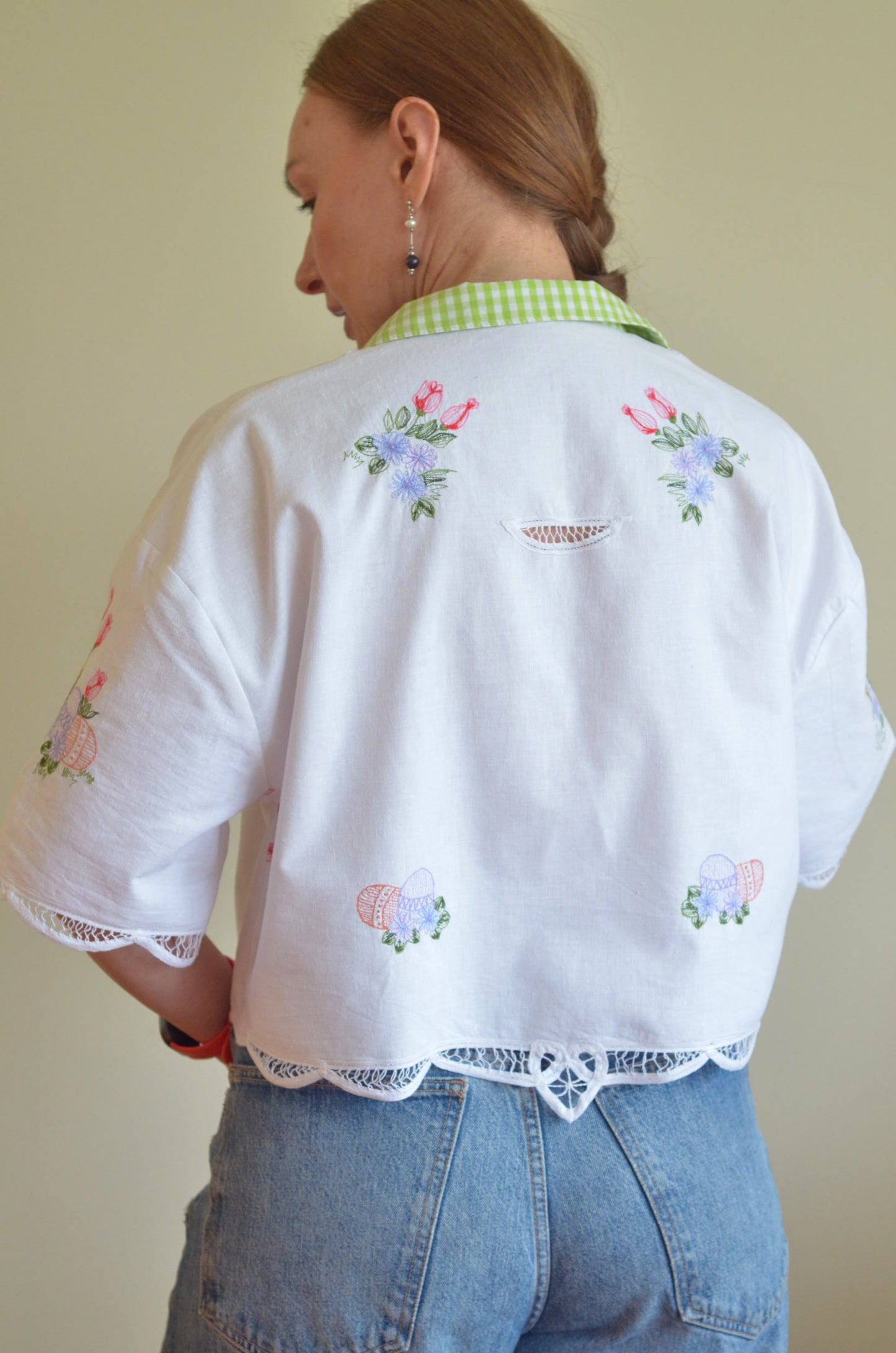 Shirt with Embroidery